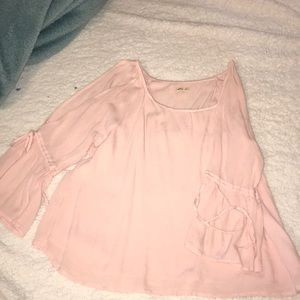 Pink blouse